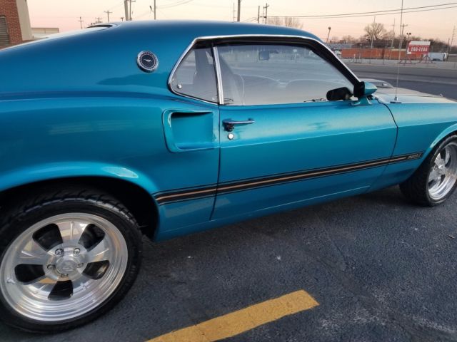 1969 Blue Ford Mustang Coupe