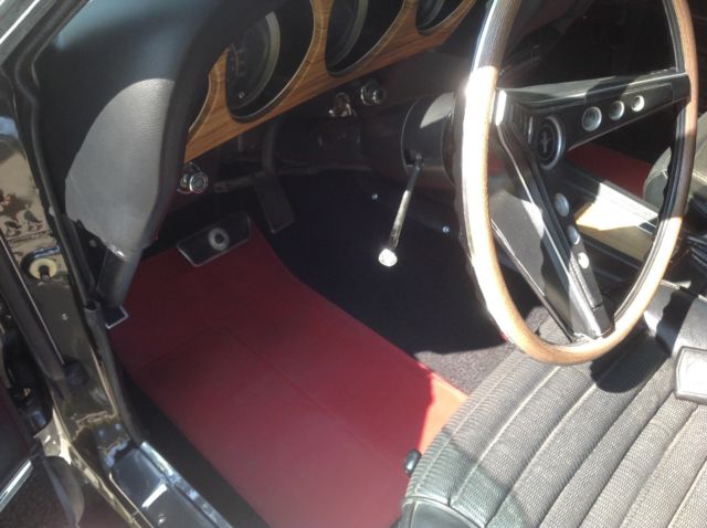 1969 Jade Black Ford Mustang Fastback