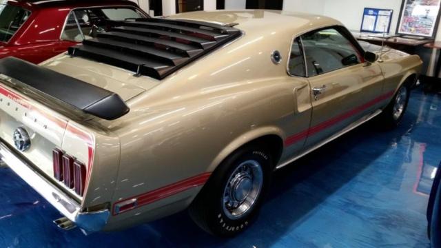 1969 Champagne Gold Ford Mustang