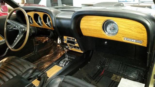 1969 Champagne Gold Ford Mustang