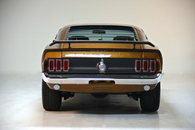 1969 Brown Ford Mustang Fastback