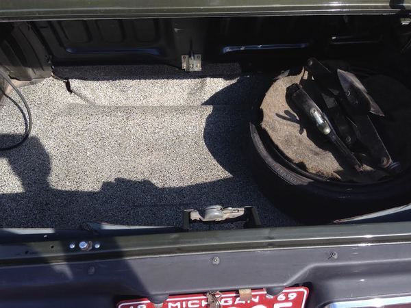 1969 Dark green Metallic Ford Mustang Fastback