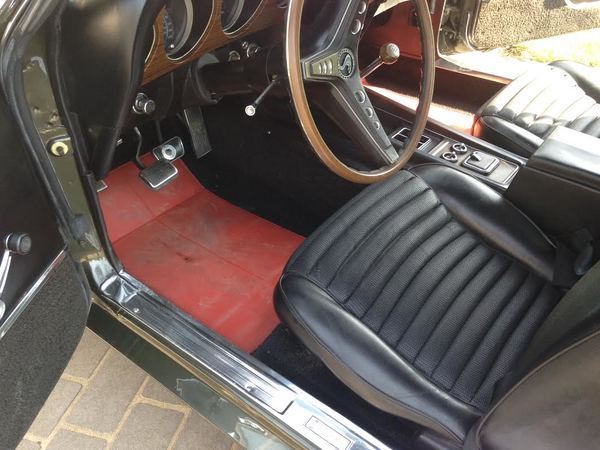 1969 Dark green Metallic Ford Mustang Fastback