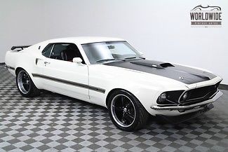 1969 White Ford Mustang