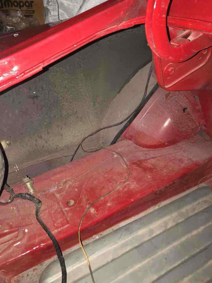 1969 Red Ford Mustang