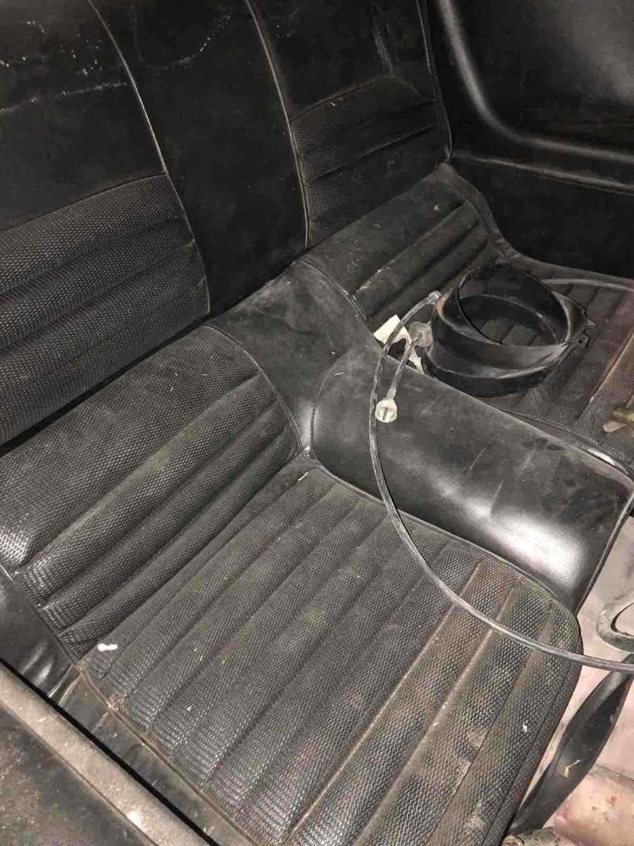 1969 Red Ford Mustang