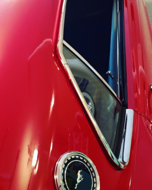 1969 Red Ford Mustang Coupe