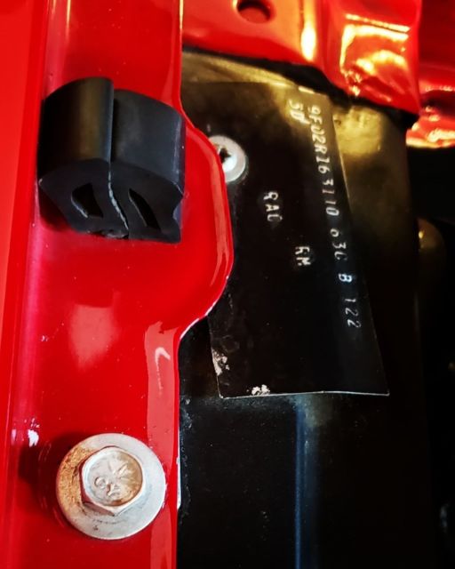 1969 Red Ford Mustang Coupe