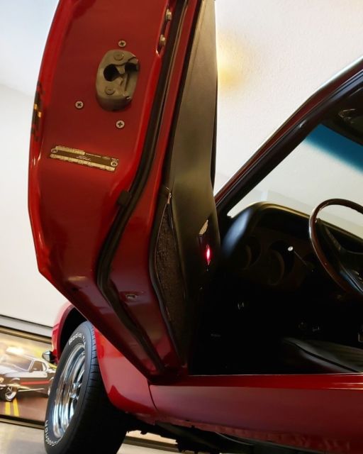 1969 Red Ford Mustang Coupe