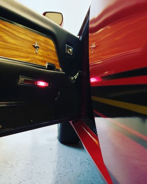 1969 Red Ford Mustang Coupe