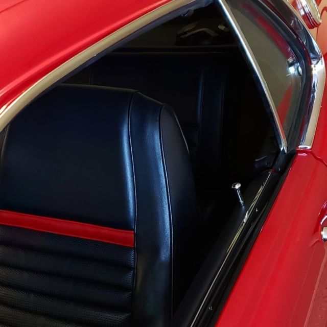 1969 Red Ford Mustang Coupe