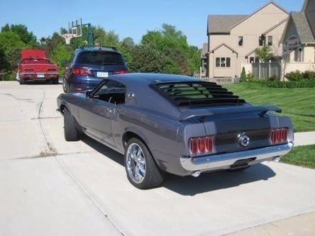 1969 Black Ford Mustang --