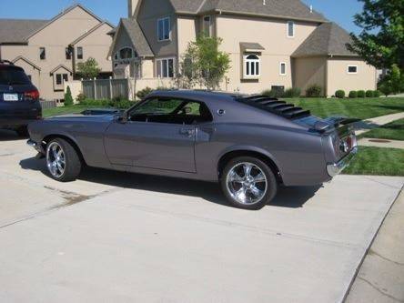 1969 Black Ford Mustang --