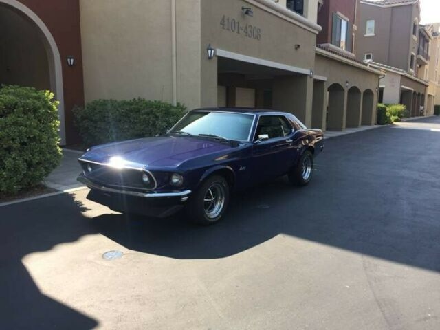1969 Green Ford Mustang Coupe