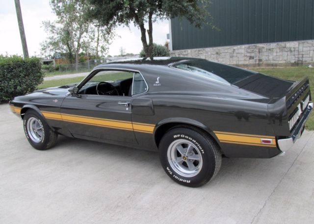 1969 Green Ford Mustang U/K