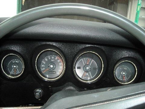 1969 Silver Ford Mustang Hardtop