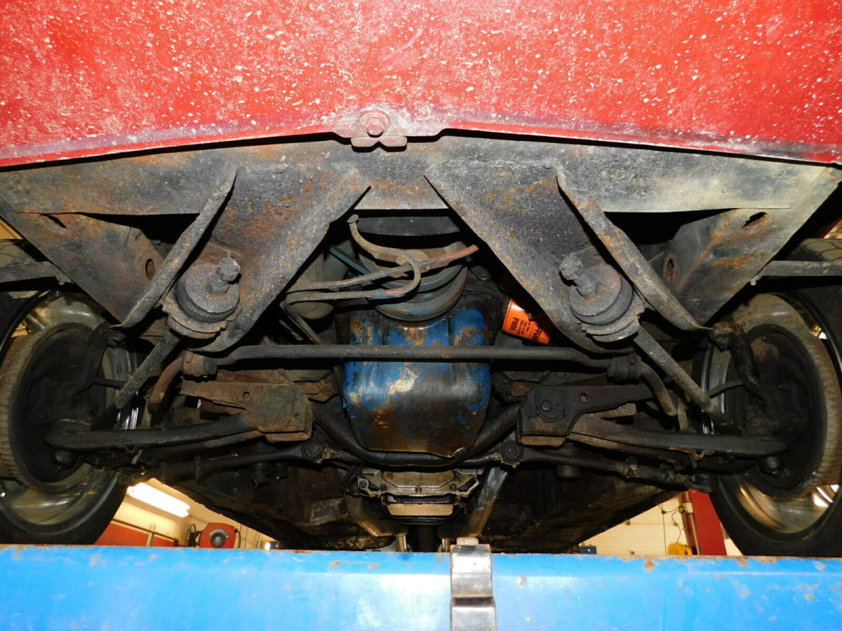 1969 Red Ford Mustang