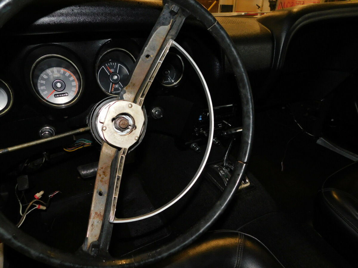 1969 Red Ford Mustang