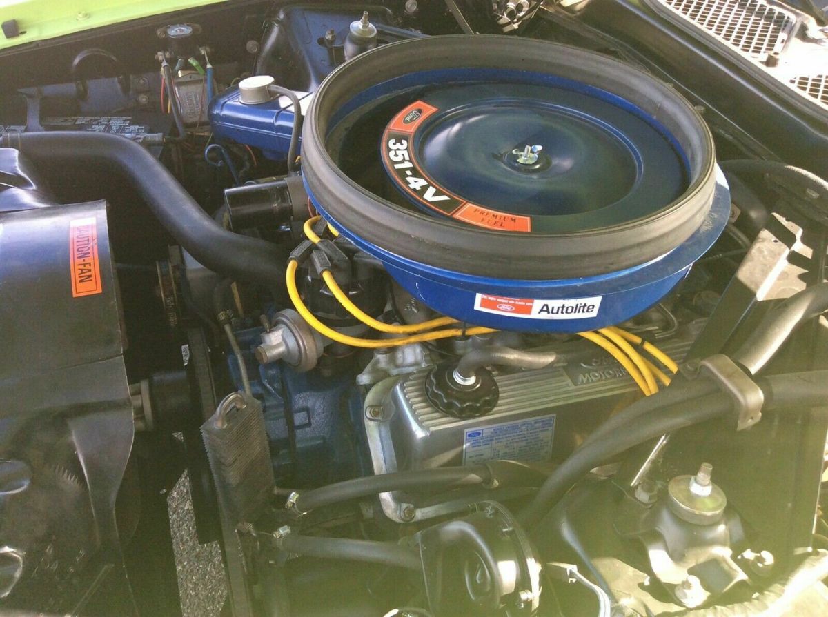 1969 White Ford Mustang