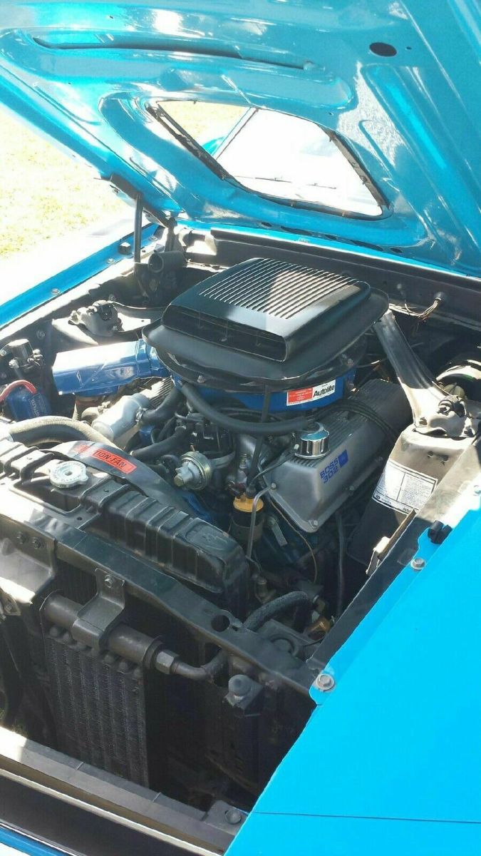 1969 White Ford Mustang