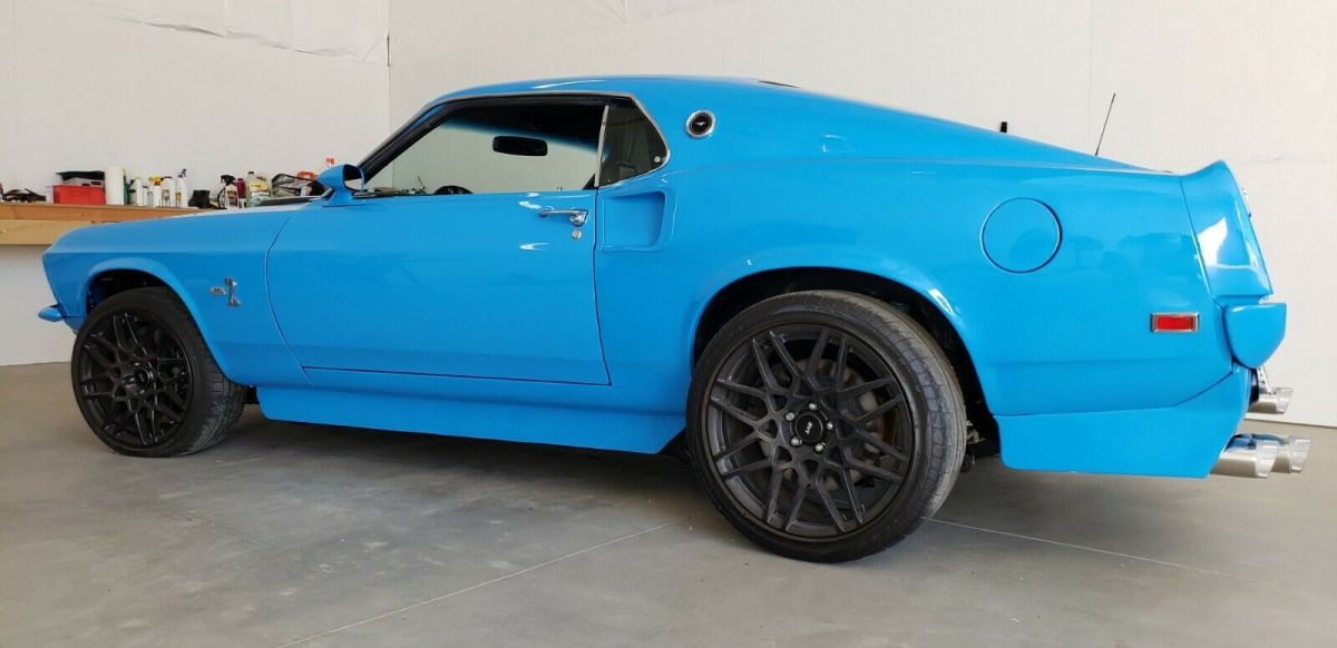 1969 Grabber Blue Ford Mustang Fastback