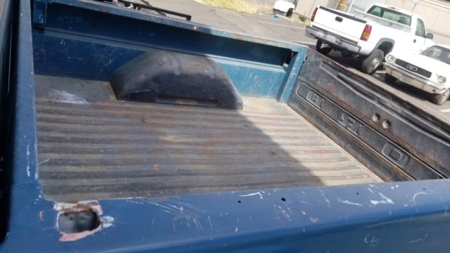 1969 Blue Ford F-100 Standard Cab Pickup