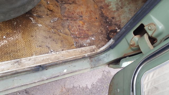 1969 Green Ford F-100