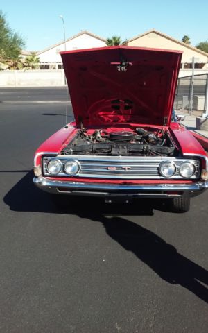 1969 Red Ford Ranchero Cab & Chassis