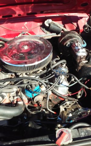 1969 Red Ford Ranchero Cab & Chassis