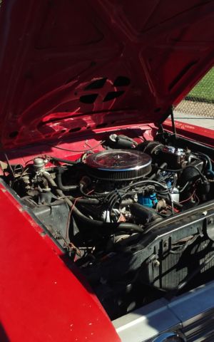 1969 Red Ford Ranchero Cab & Chassis