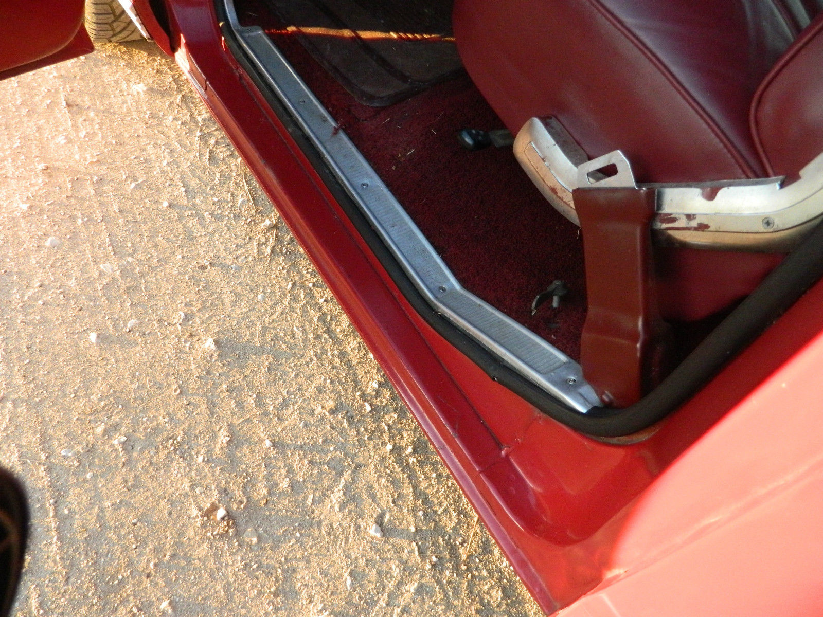 1969 Red Ford Ranger Standard Cab Pickup