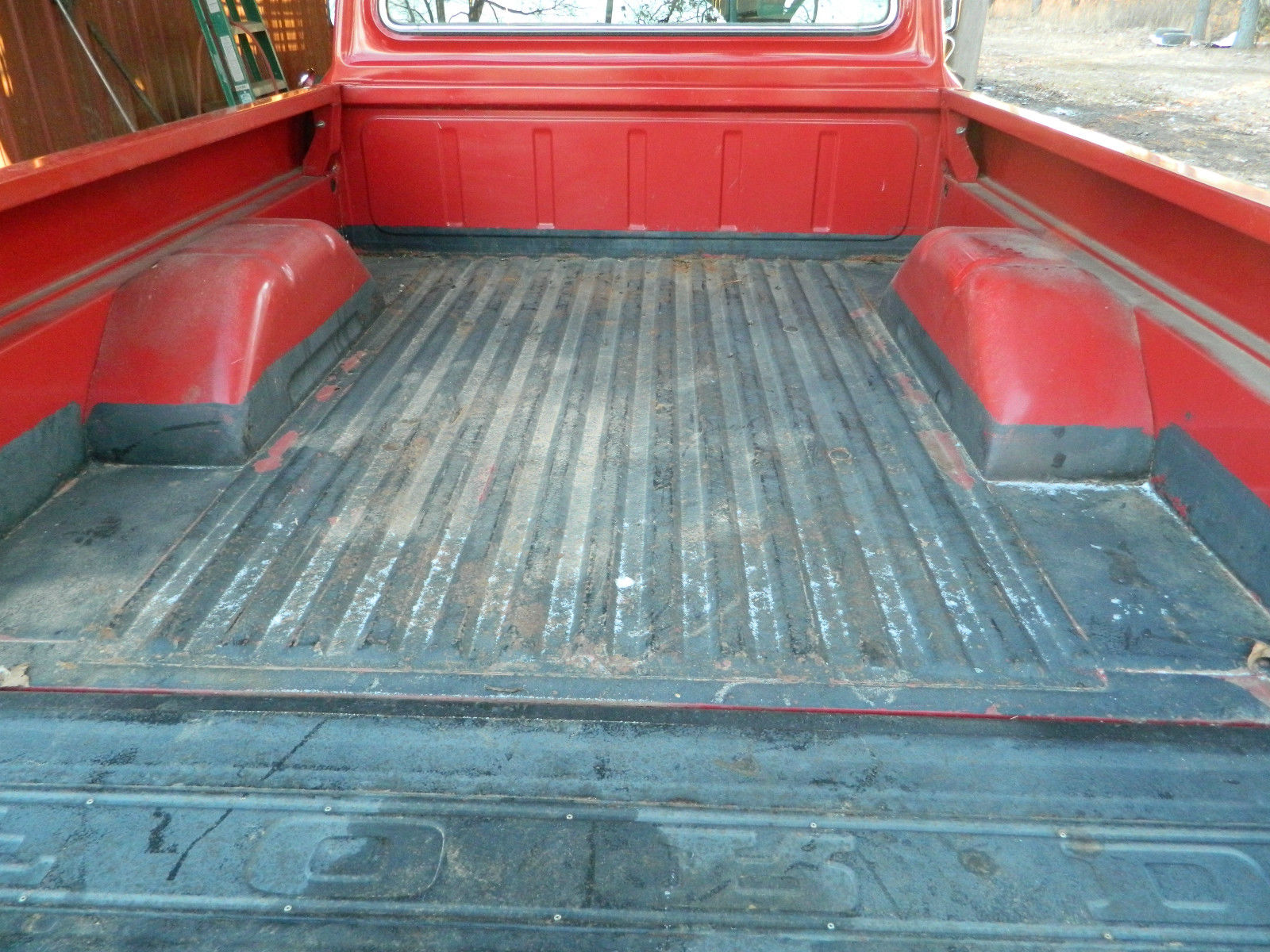 1969 Red Ford Ranger Standard Cab Pickup