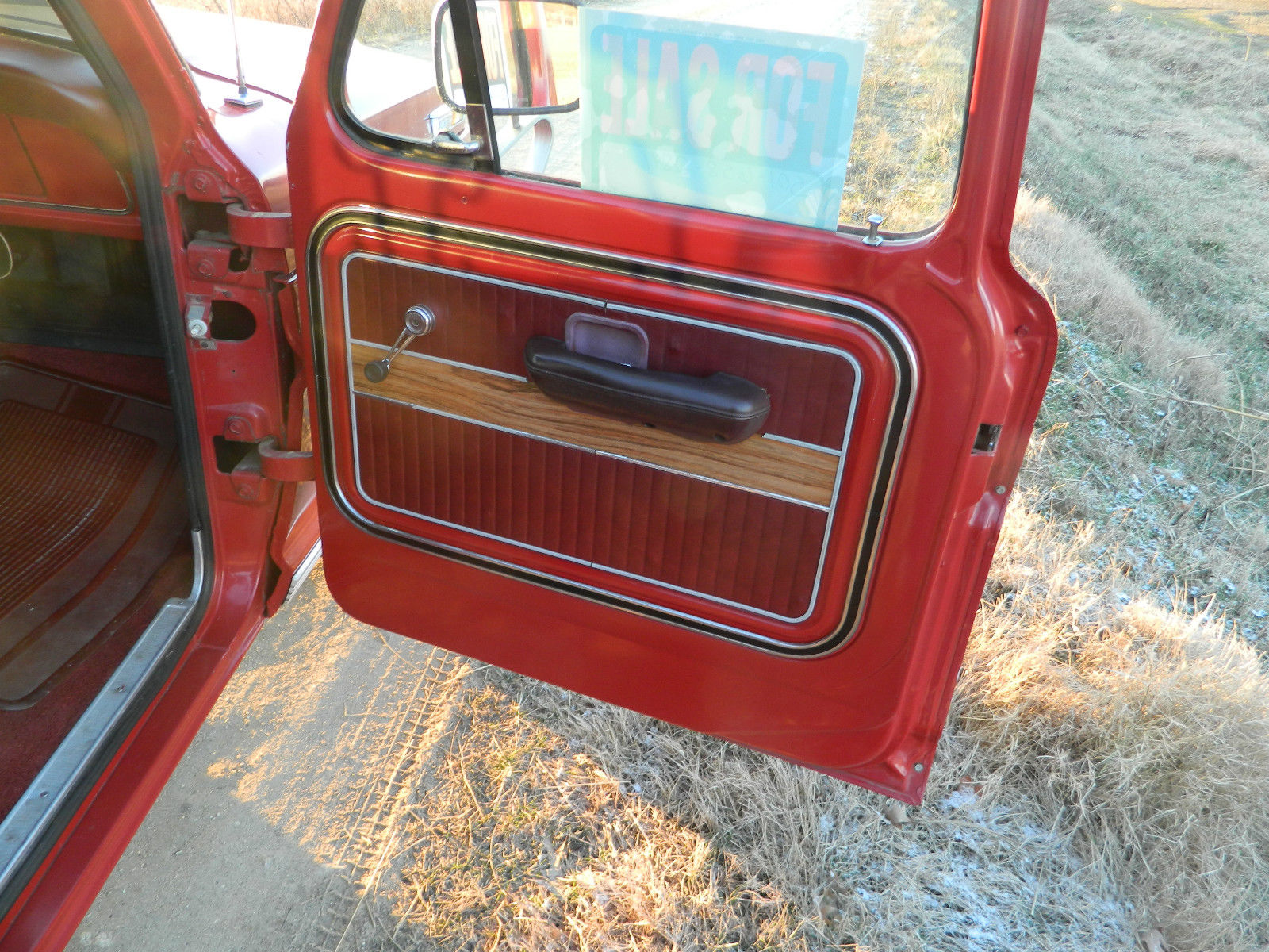 1969 Red Ford Ranger Standard Cab Pickup