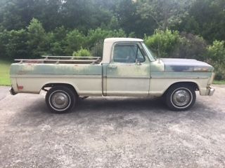 1969 Green Ford Ranger Standard Cab Pickup