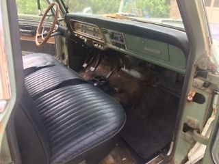 1969 Green Ford Ranger Standard Cab Pickup