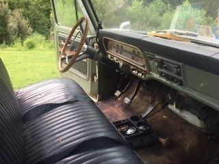 1969 Green Ford Ranger Standard Cab Pickup