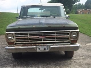 1969 Green Ford Ranger Standard Cab Pickup
