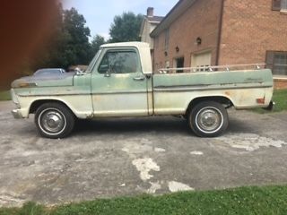 1969 Green Ford Ranger Standard Cab Pickup