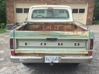 1969 Green Ford Ranger Standard Cab Pickup