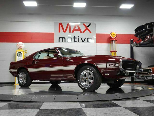 1969 Royal Maroon Ford Mustang --