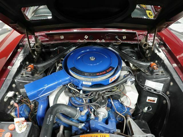 1969 Royal Maroon Ford Mustang --