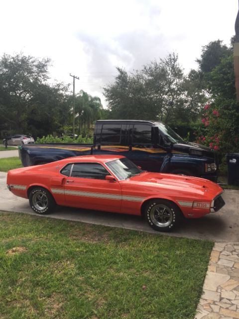 1969 Red Ford Other Pickups Fastback
