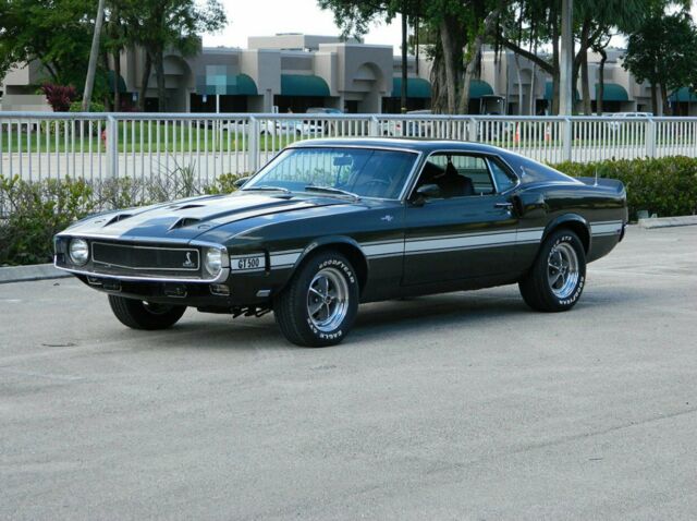 1969 Jade Black Ford Mustang