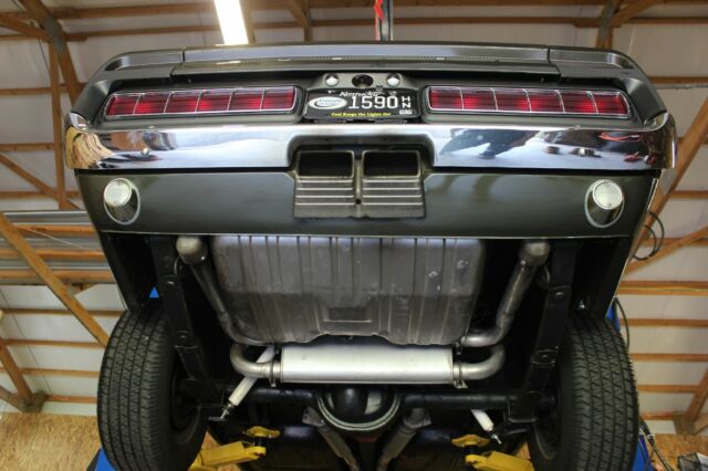 1969 Jade Black Ford Mustang