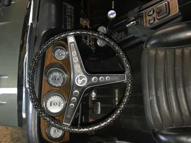 1969 Jade Black Ford Mustang