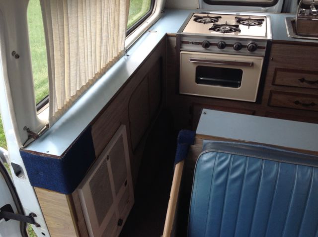 1969 Blue &- White Ford Other Van Camper