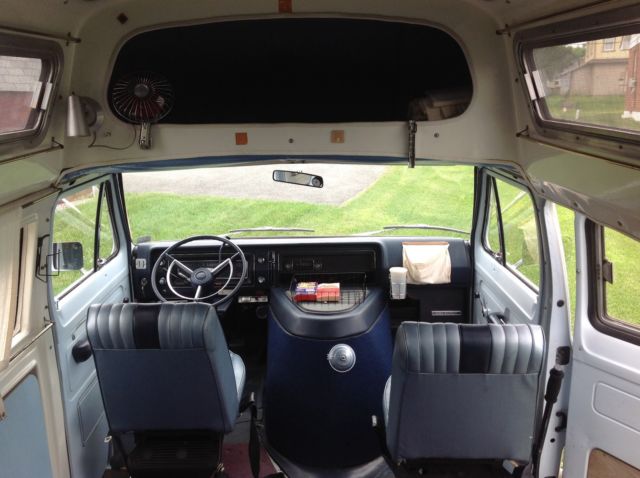 1969 Blue &- White Ford Other Van Camper