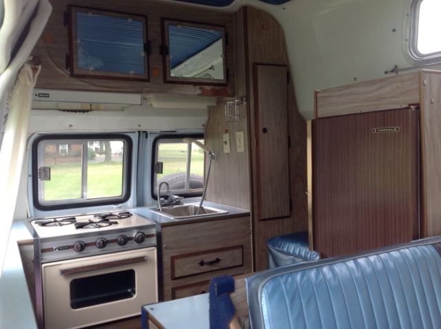 1969 Blue &- White Ford Other Van Camper