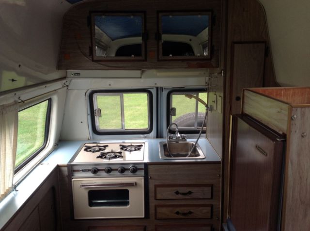 1969 Blue &- White Ford Other Van Camper