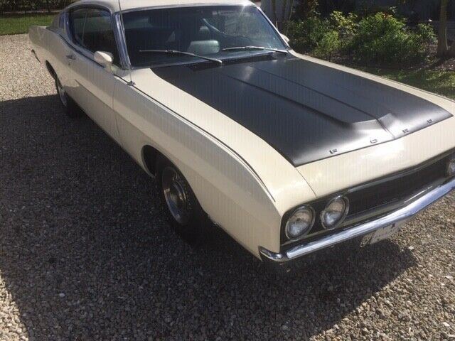 1969 Wimbledon White Ford Talladega Sports Roof Fastback